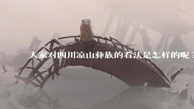 大家对四川凉山彝族的看法是怎样的呢?